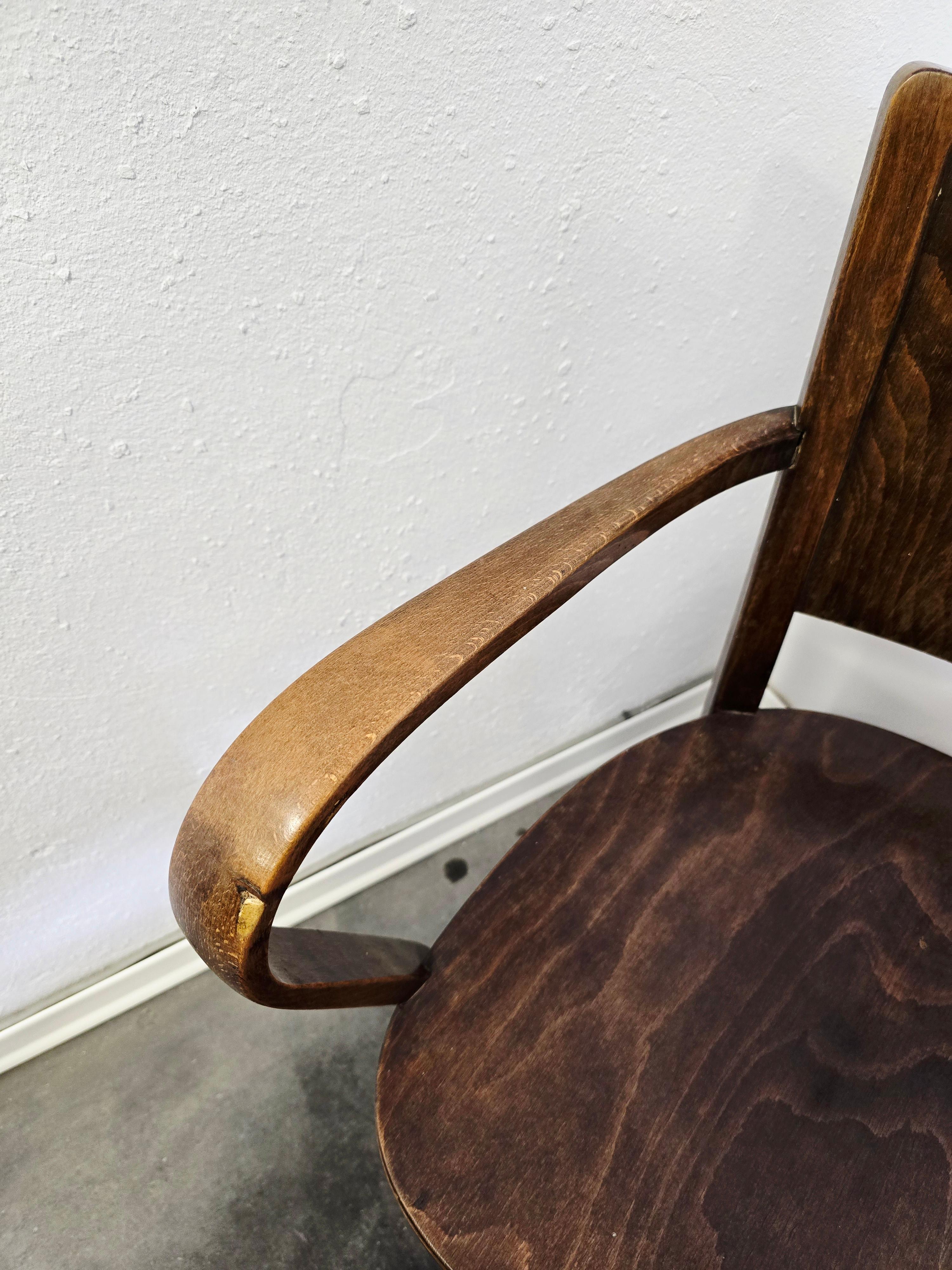 30s Bentwood Armchair en venta 6