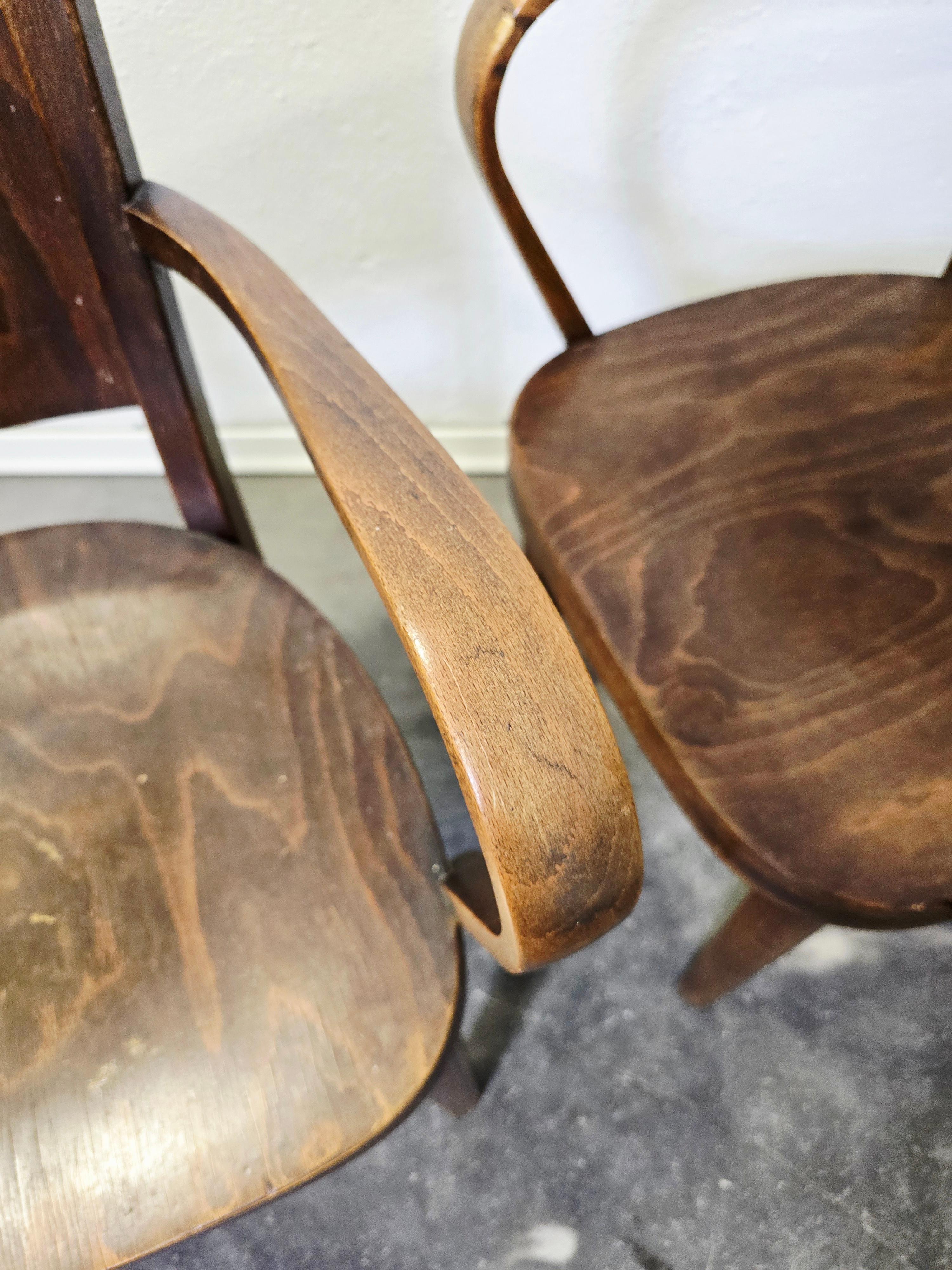 30s Bentwood Armchair en venta 8