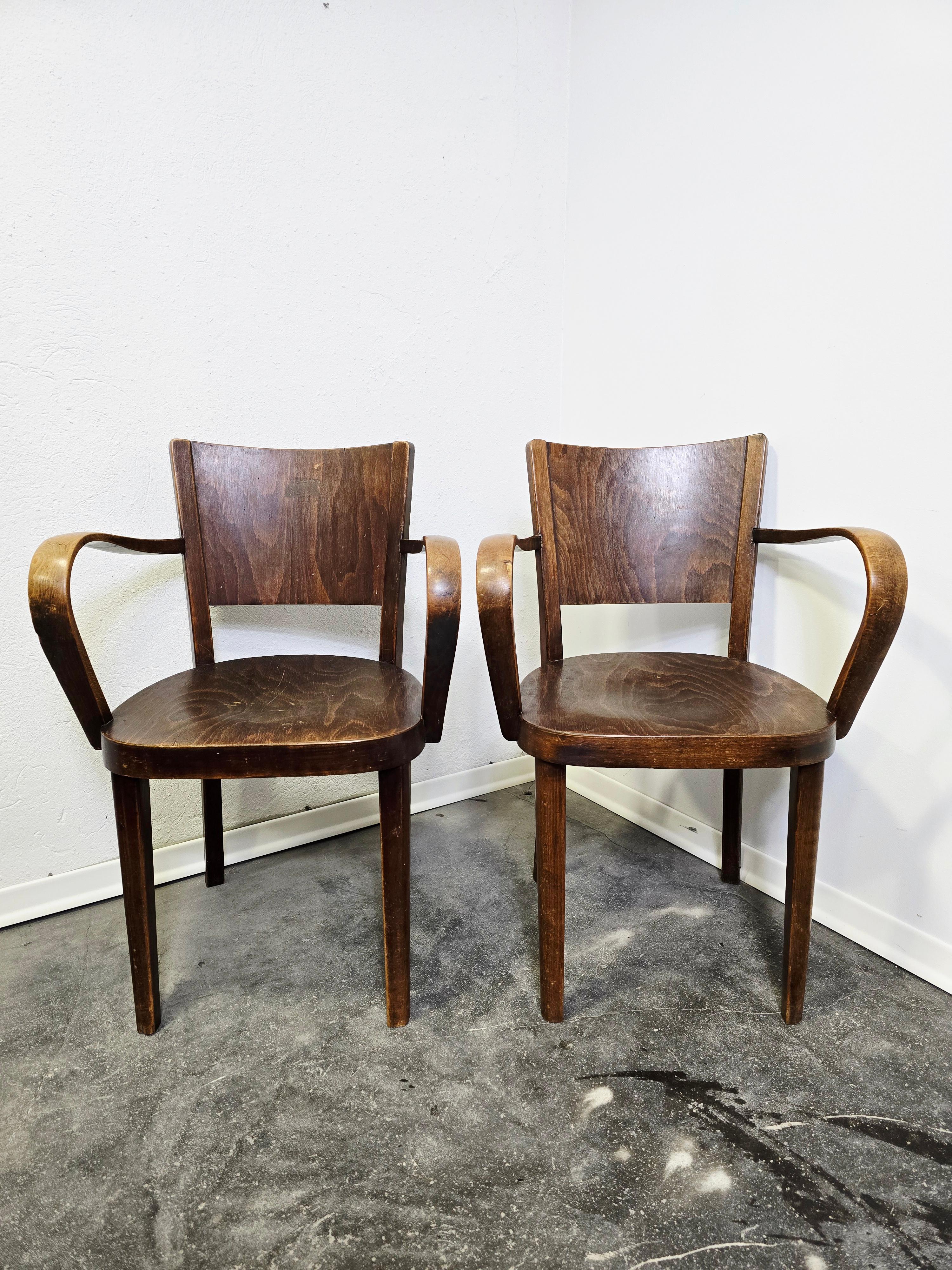 30s Bentwood Armchair en venta 11