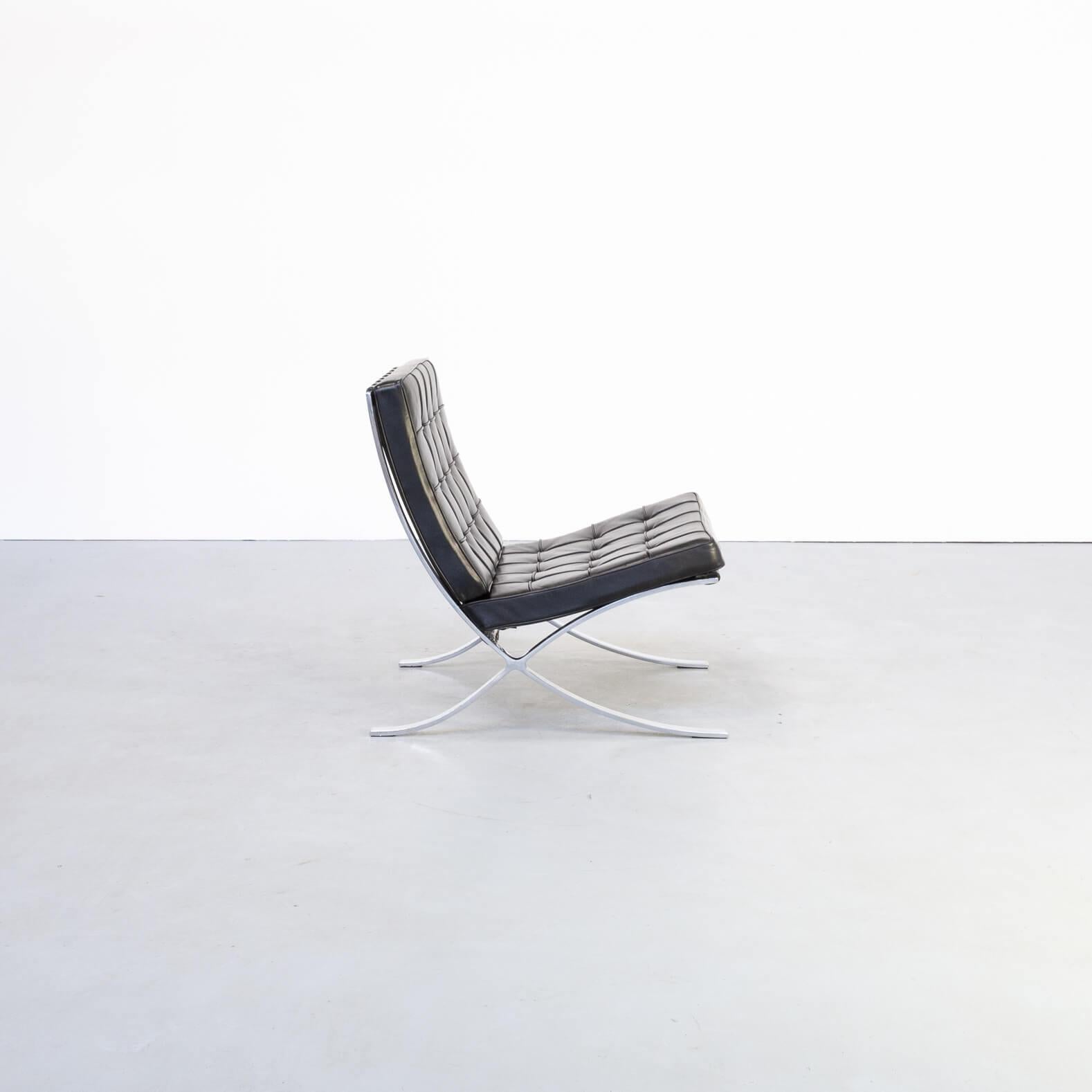 Mid-Century Modern 1930s Mies van der Rohe ‘Barcelona’ Chair for Knoll For Sale