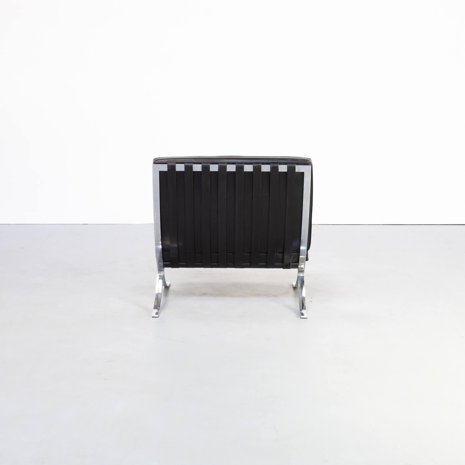 German 1930s Mies van der Rohe ‘Barcelona’ Chair for Knoll For Sale