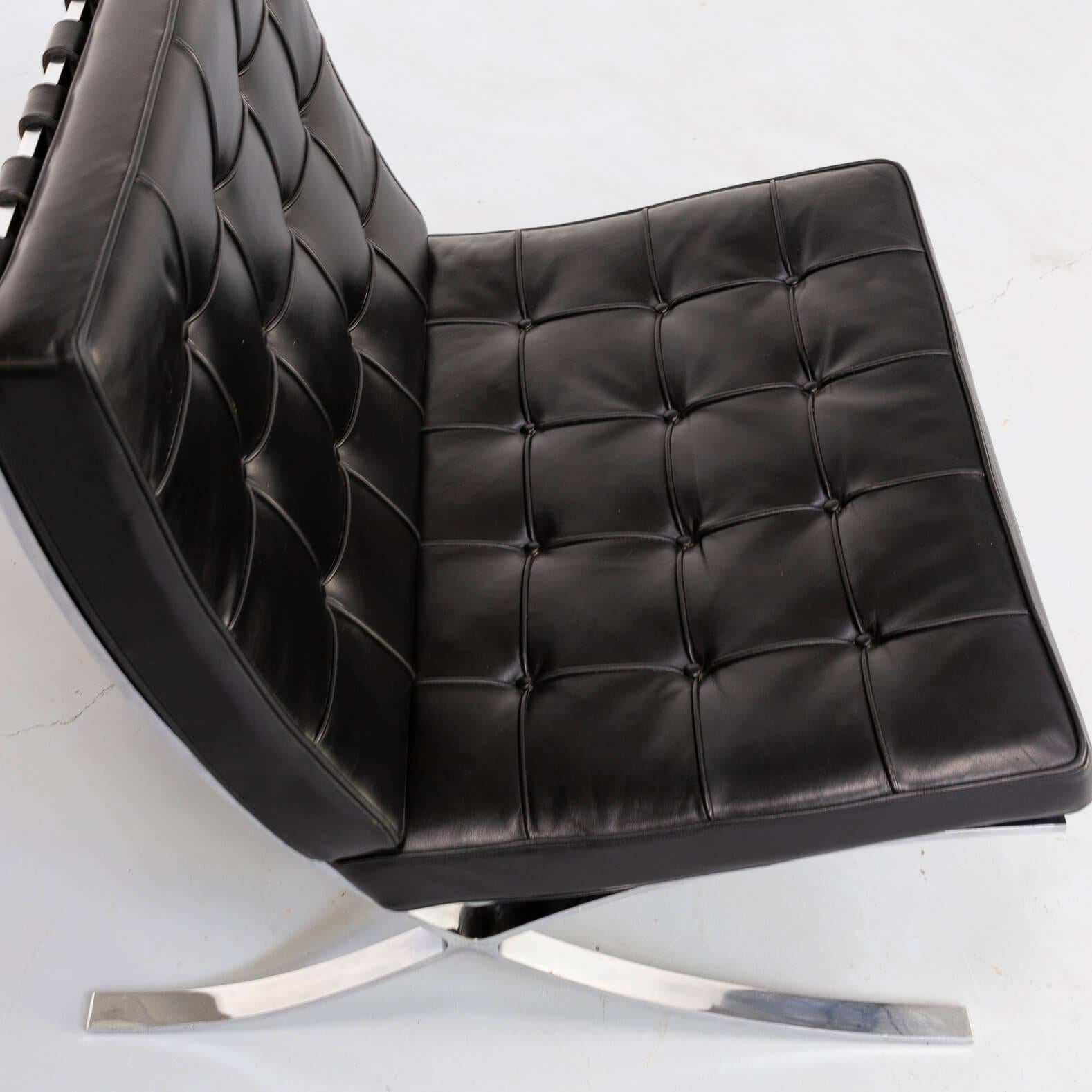 1930s Mies van der Rohe ‘Barcelona’ Chair for Knoll For Sale 1