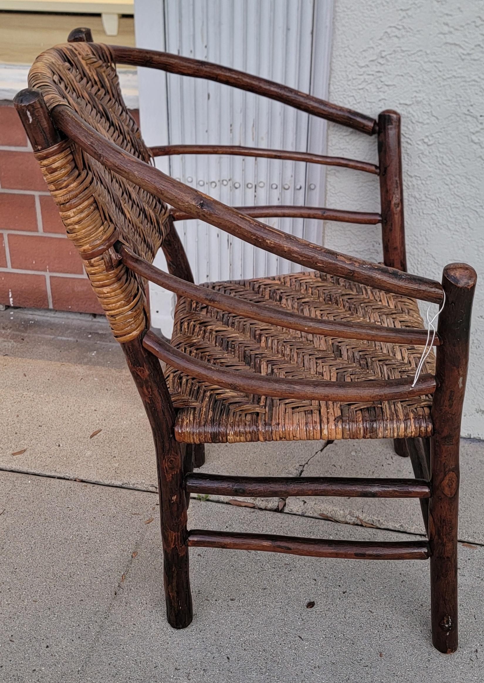 30er-Jahre-Stühle aus Hickoryholz (Mitte des 20. Jahrhunderts) im Angebot