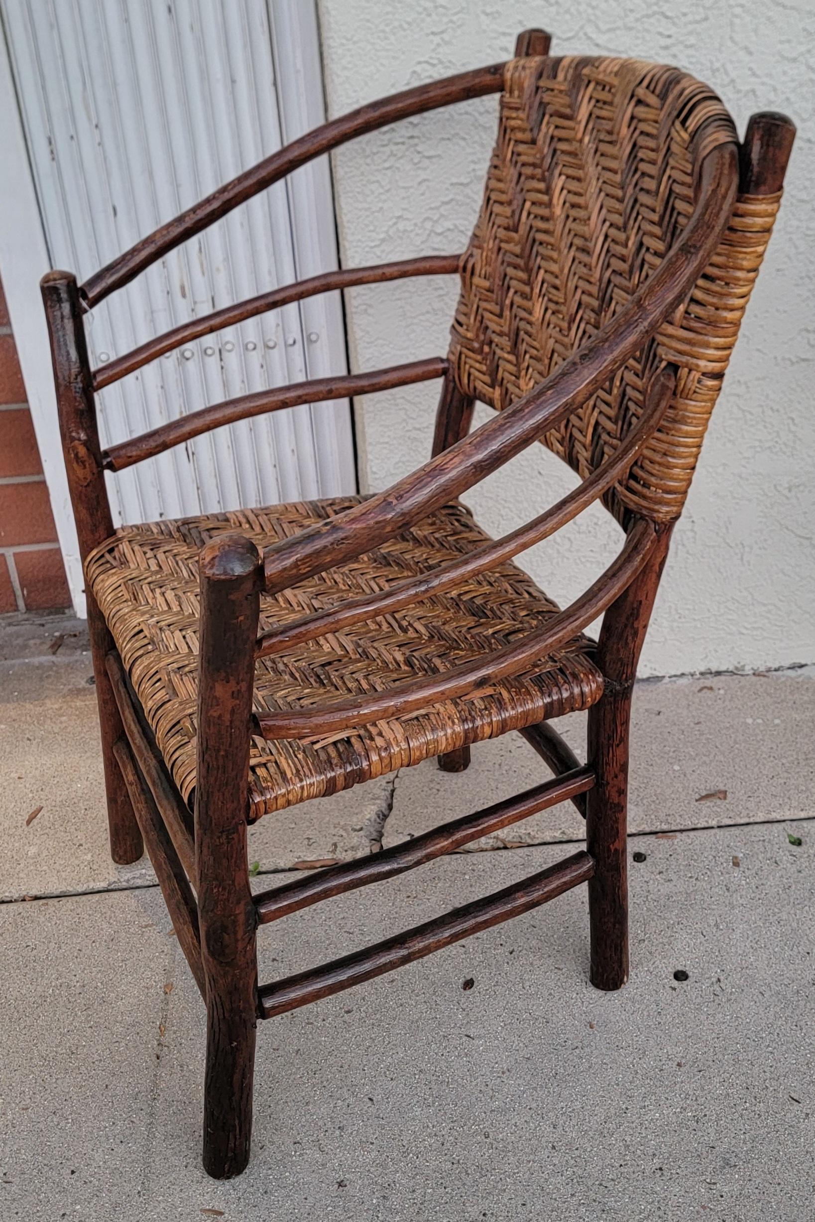 30er-Jahre-Stühle aus Hickoryholz im Angebot 1