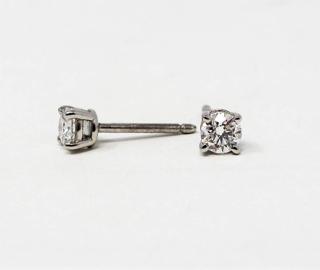.31 Carat Tiffany and Co. Round Brilliant Solitaire Diamond Platinum ...