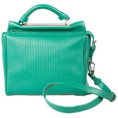 3.1 Philip Lim Sac à poignée en cuir vert Ryder à poignée supérieure