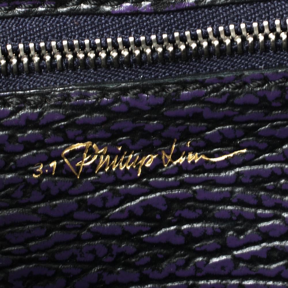 3.1 Phillip Lim Antique Purple Leather Mini Pashli Satchel 2