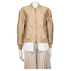 3.1 Phillip Lim Cazadora bicapa beige Talla XXS