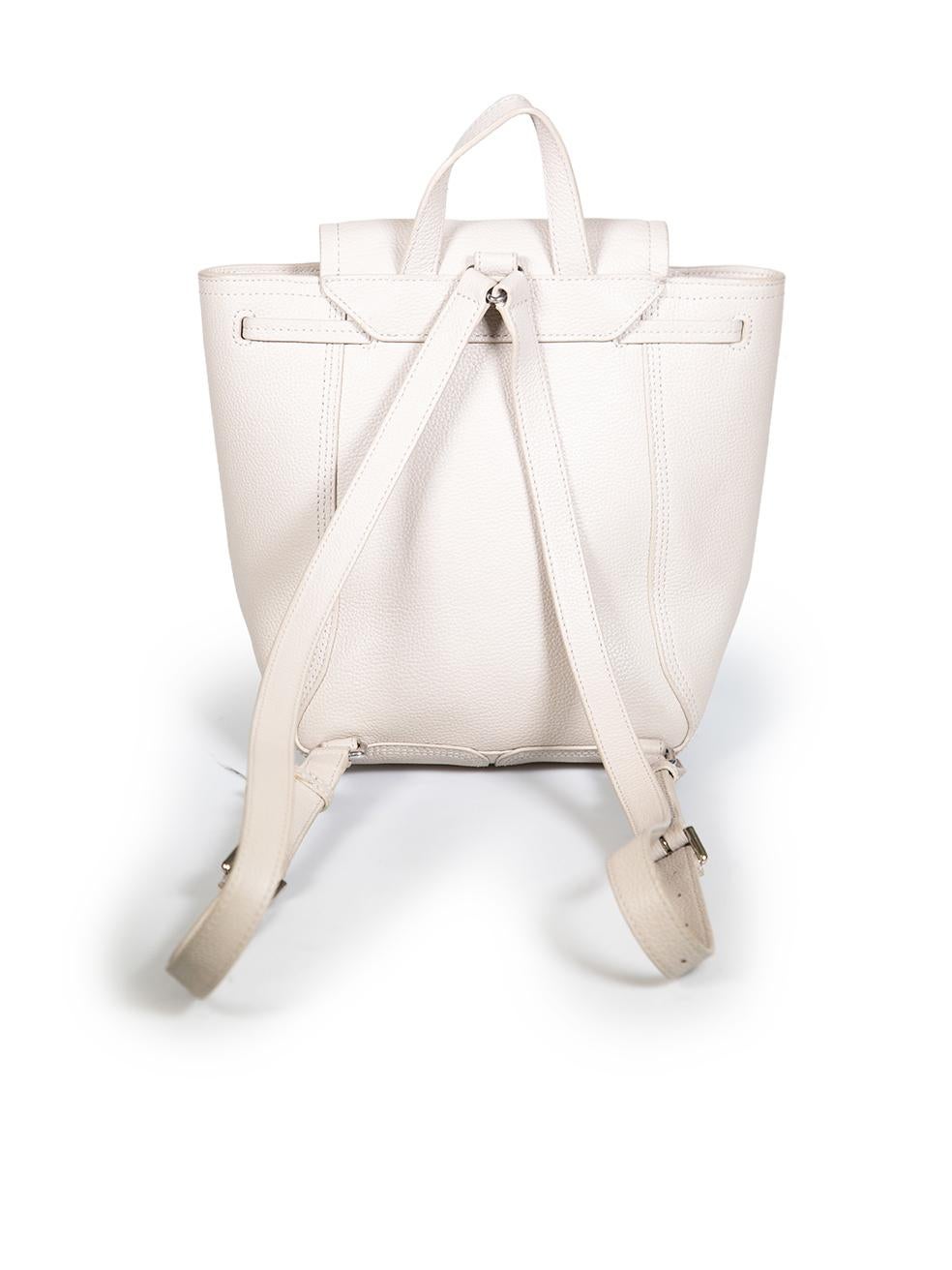 3.1 Phillip Lim Beige Leather Backpack In Good Condition In London, GB