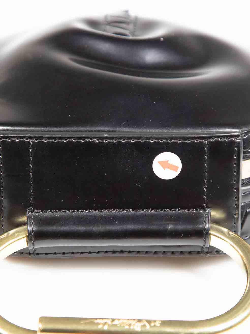 3.1 Phillip Lim Black Alix Circle Top Handle Bag For Sale 3
