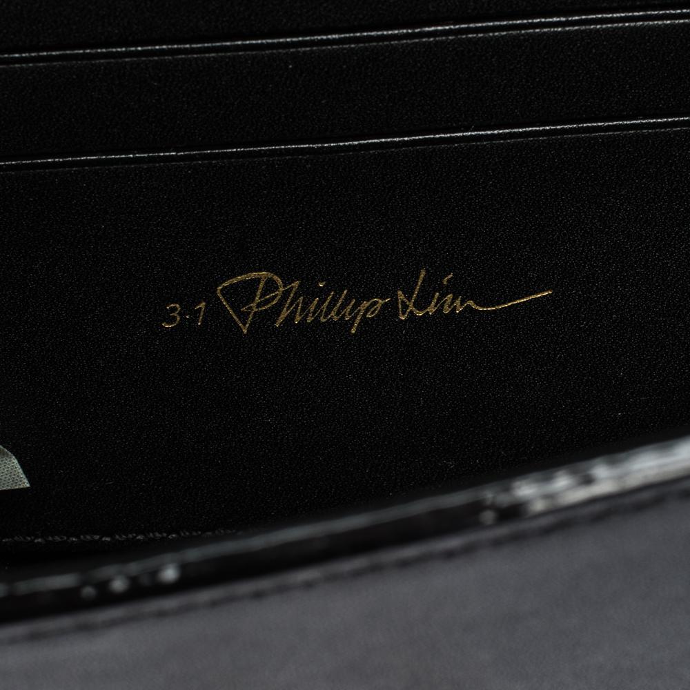 3.1 Phillip Lim Black Leather Belt Bag 1