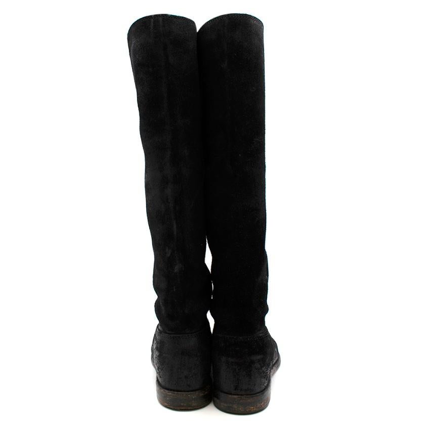 3.1 Phillip Lim Black Leather Heeled Boots - Size 38 In Excellent Condition For Sale In London, GB