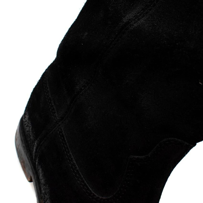 3.1 Phillip Lim Black Leather Heeled Boots - Size 38 For Sale 2