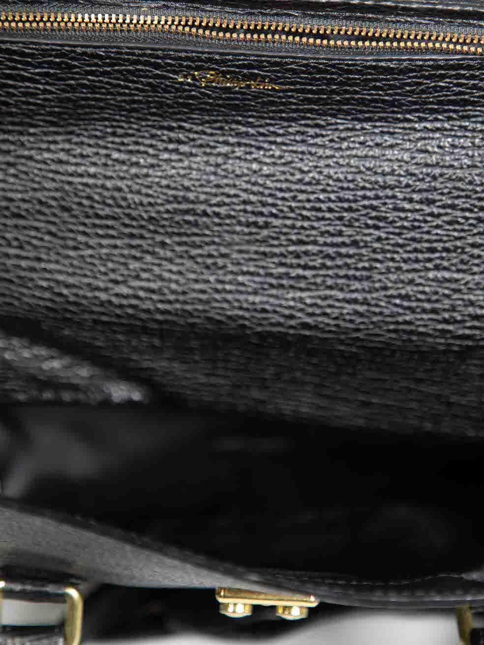 3.1 Phillip Lim Black Leather Pashli Zip Detailed Satchel For Sale 1