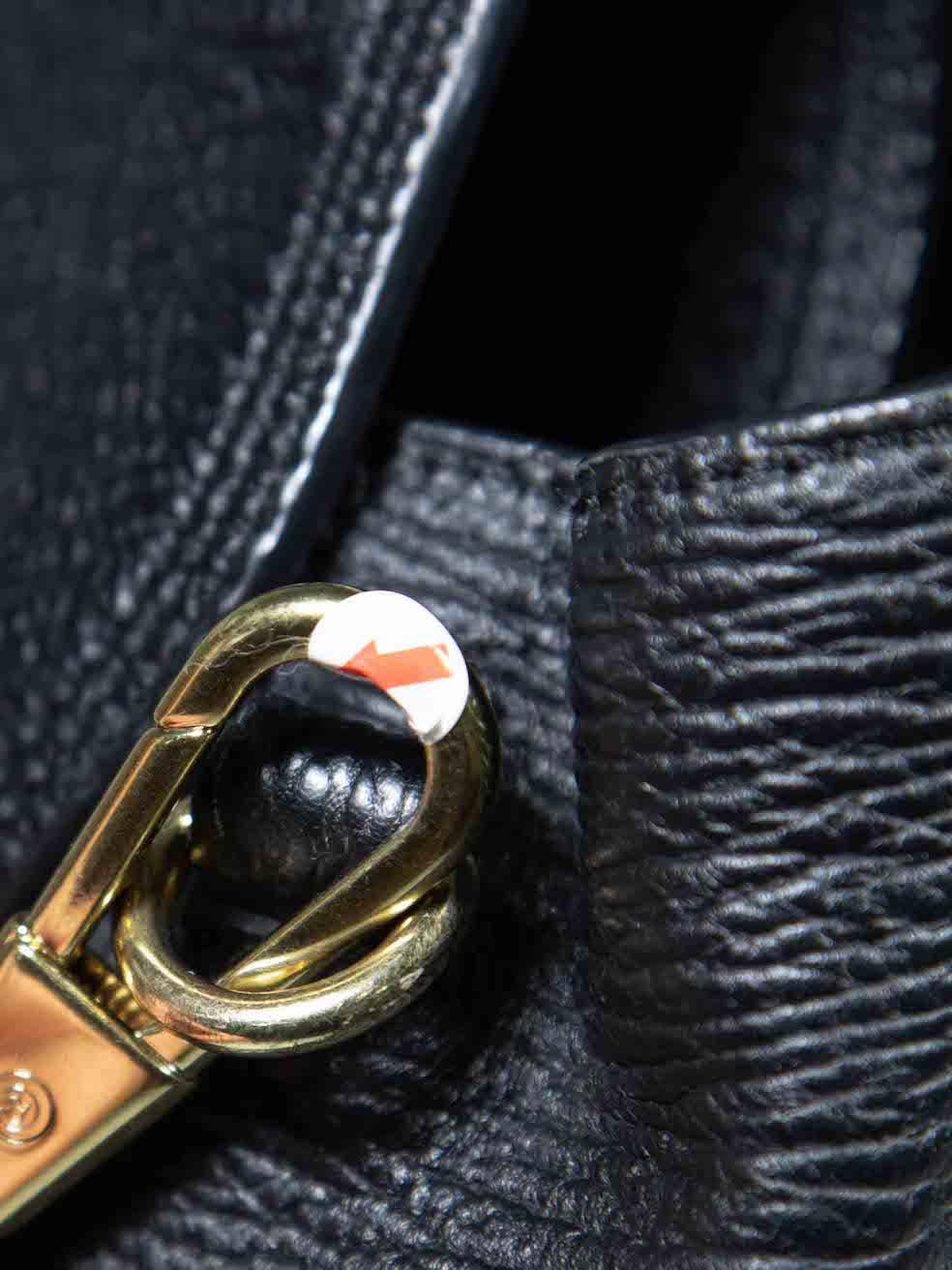 3.1 Phillip Lim Black Leather Pashli Zip Detailed Satchel For Sale 4