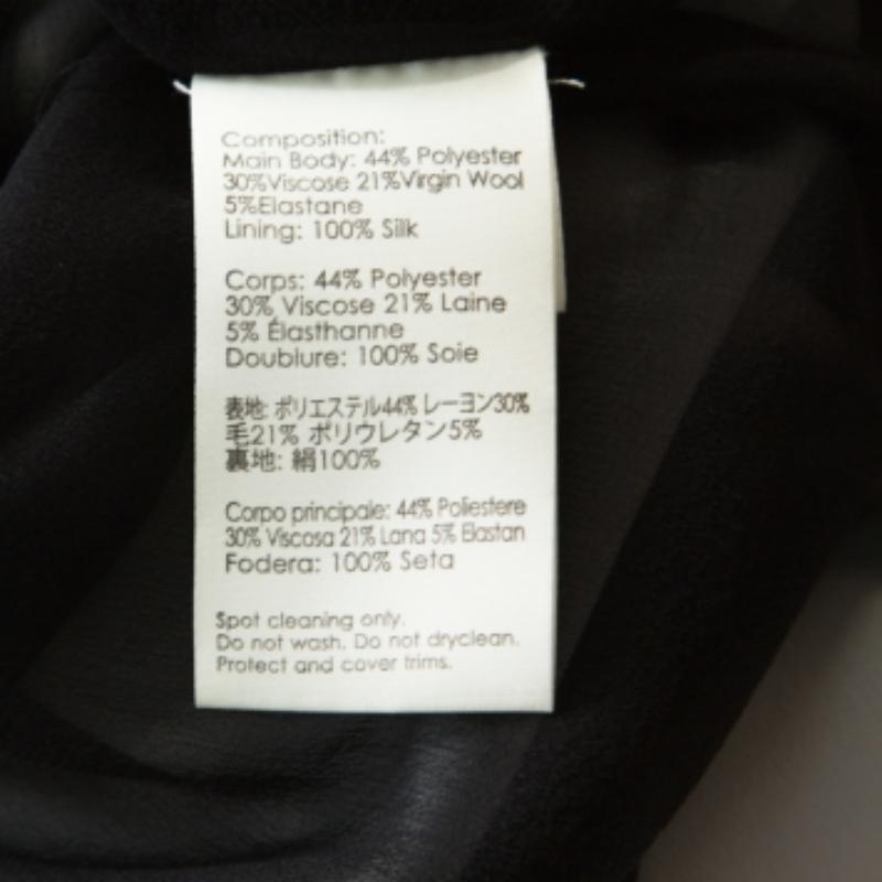 Donna 3.1 Phillip Lim - Top in crêpe elasticizzato nero impreziosito da perline S in vendita