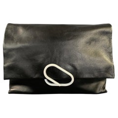 3.1 Sac à bandoulière en cuir noir et blanc PHILLIP LIM