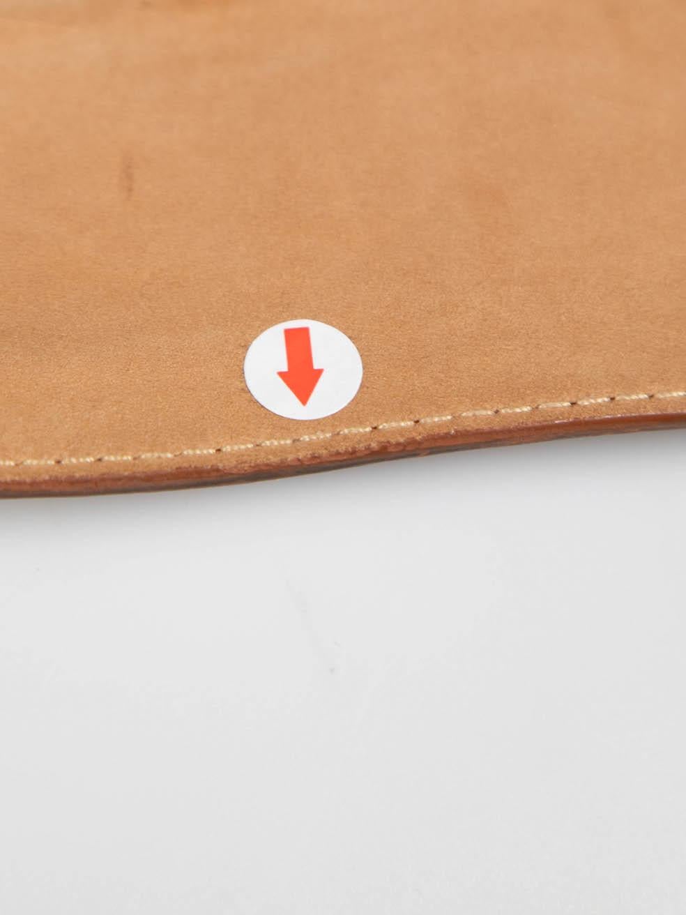 3.1 Phillip Lim Brown Suede Wide Belt 2