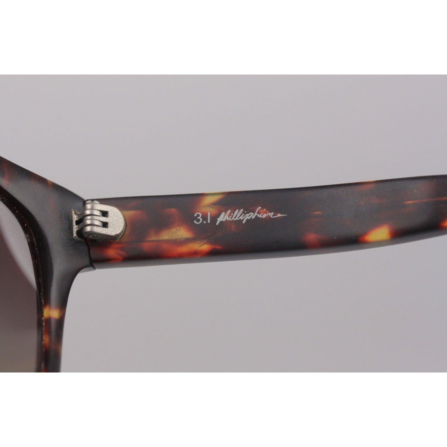 Women's 3.1. Phillip Lim Brown Tortoise Sunglasses Mod. Conner 57mm For Sale