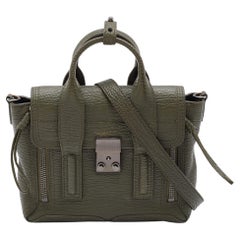 3.1 Phillip Lim Green Leather Mini Pashli Satchel