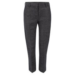 3.1 Phillip Lim Grey Wool Slim Leg Trousers Size XXS
