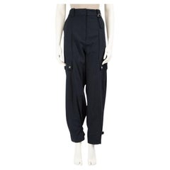 Pantalon de cargaison bleu marine 3.1 Phillip Lim avec boucle, taille L
