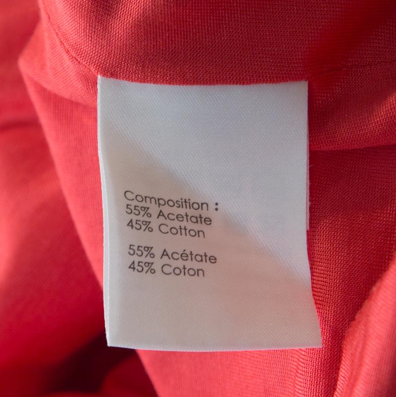 3.1 Phillip Lim Vestido sin mangas de gasa elástica naranja M en Bueno Estado en Dubai, Al Qouz 2