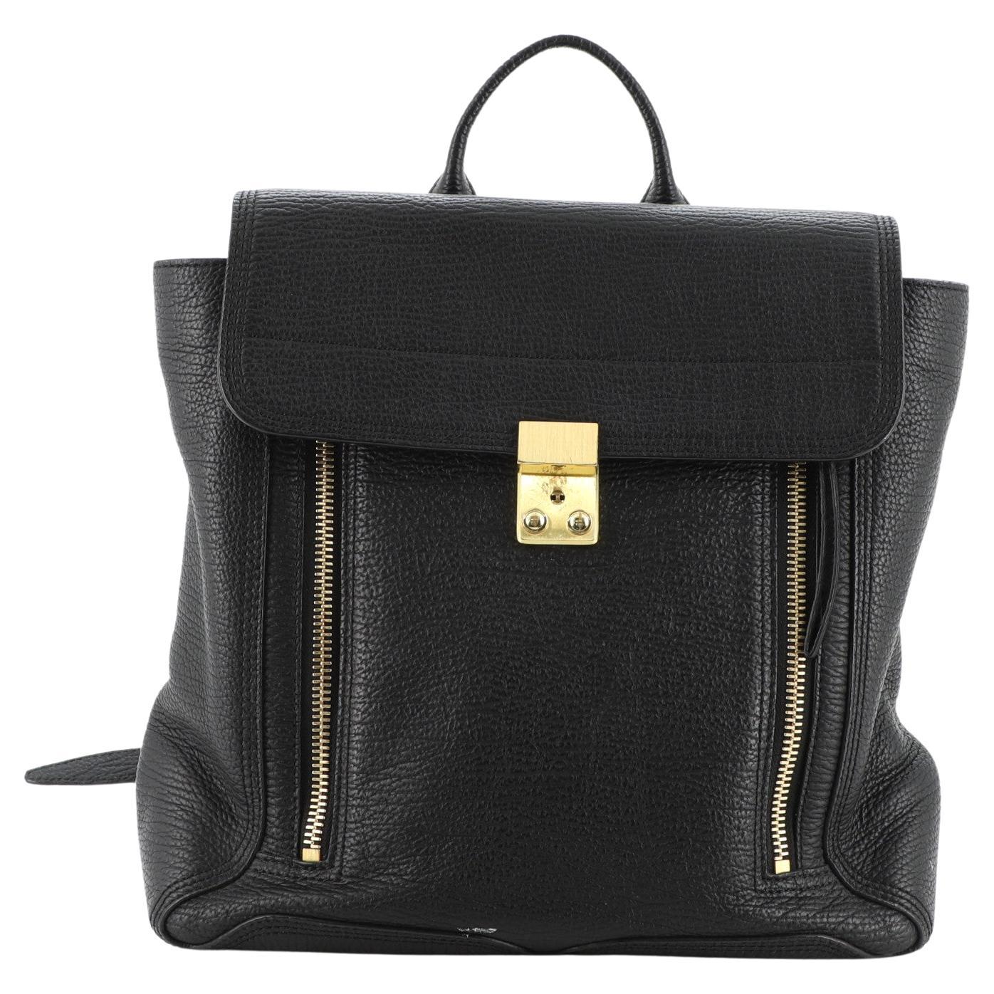Sacoche 3.1 PHILLIP LIM Pashli Medium - Cuir Noir Occasion, Signes D'usure Mineurs
