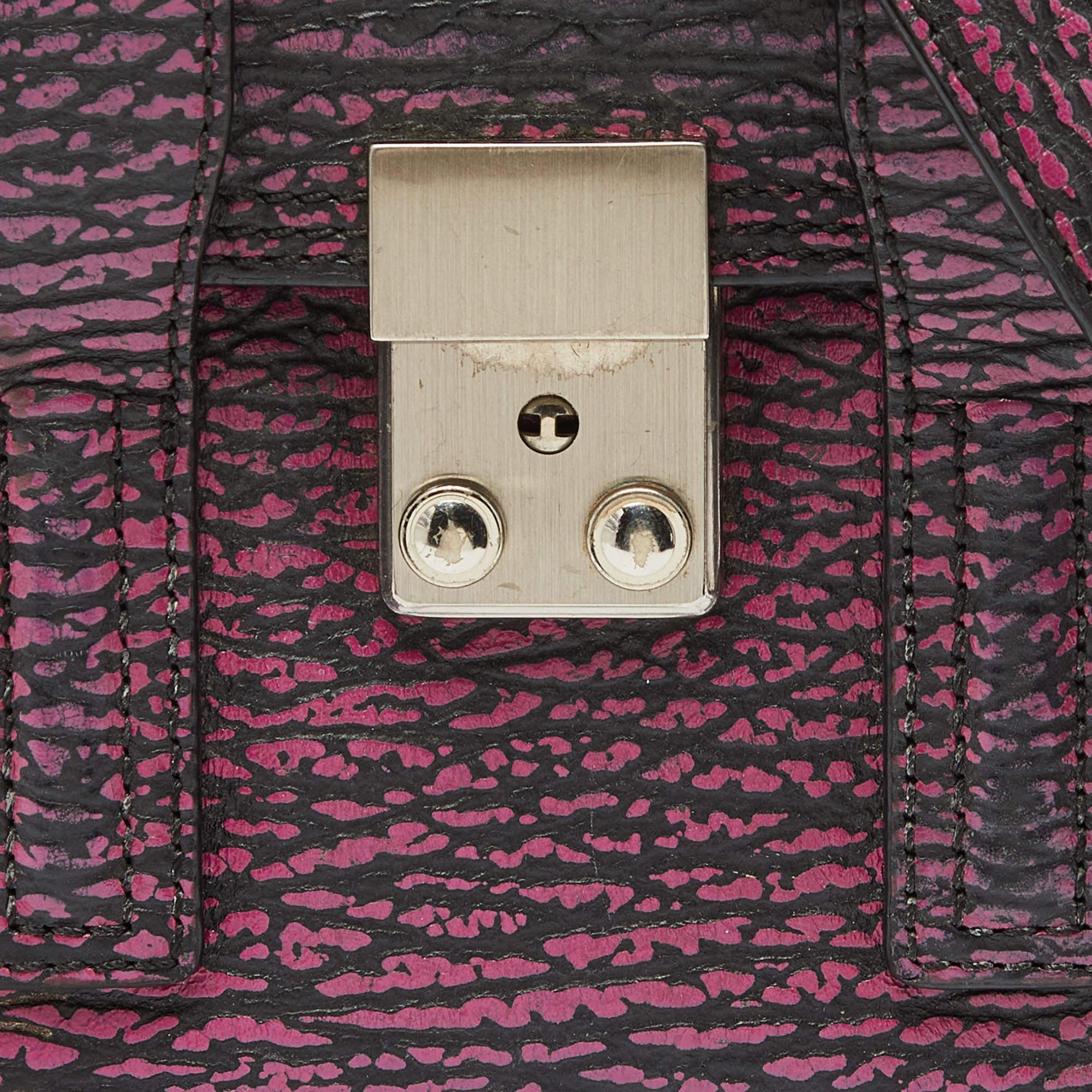 Women's 3.1 Phillip Lim Purple Leather Mini Pashli Satchel For Sale
