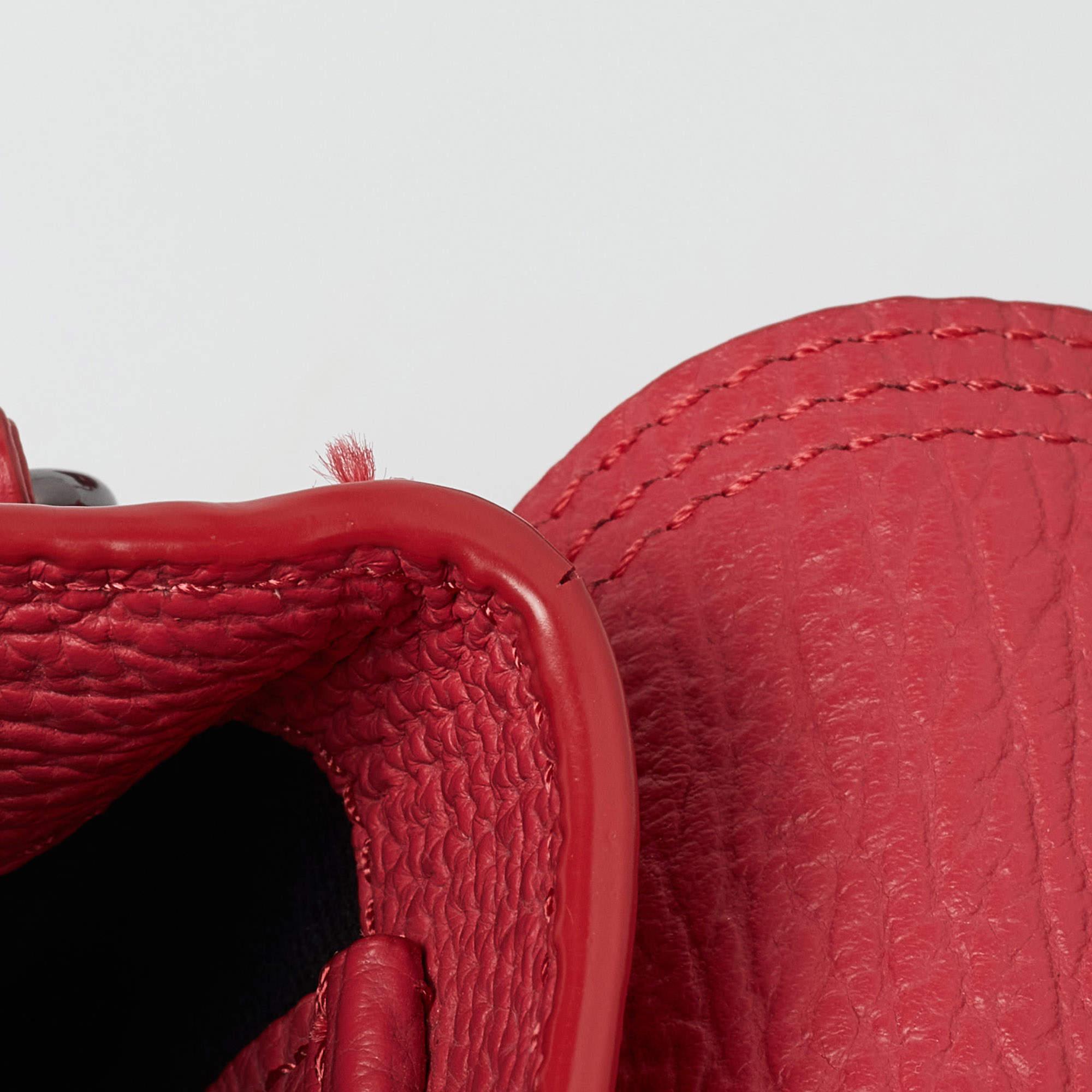 3.1 Phillip Lim Red Leather Pashli Medium Satchel 3