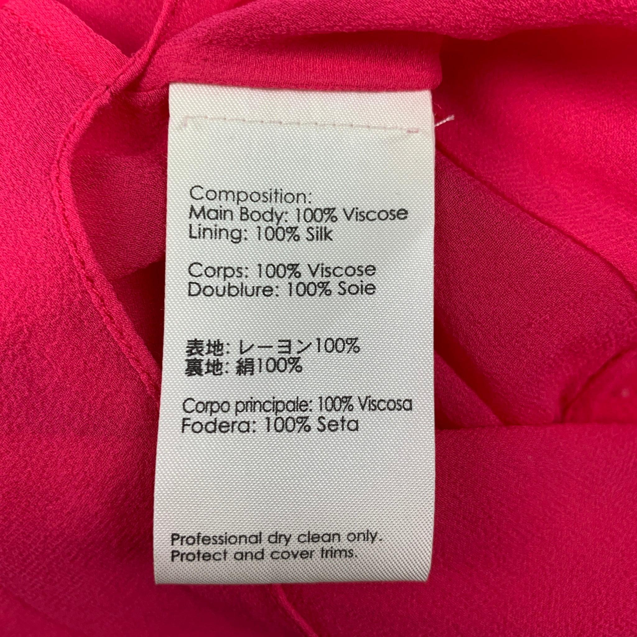 Robe col bénitier cloutée 3.1 PHILLIP LIM Taille 4 rose argenté viscose Pour femmes en vente