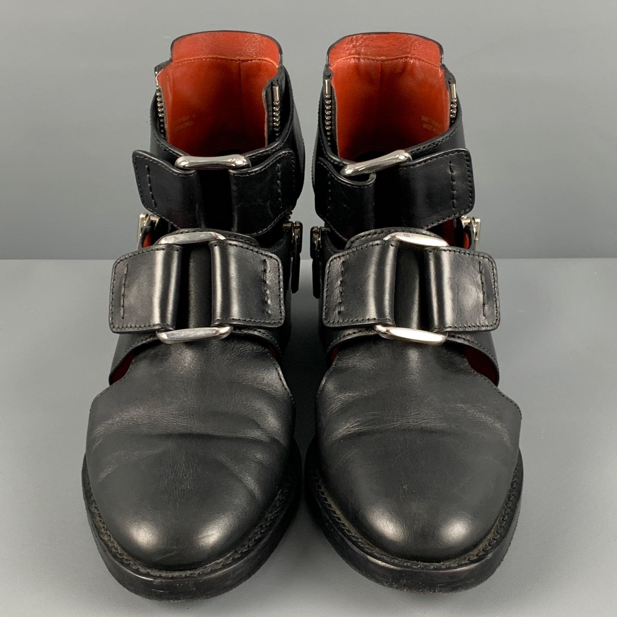 Women's 3.1 PHILLIP LIM Size 8 Black Cut Out Boots For Sale