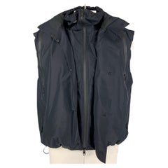 3.1 PHILLIP LIM Size M Black Polyester Journey Puffer Vest