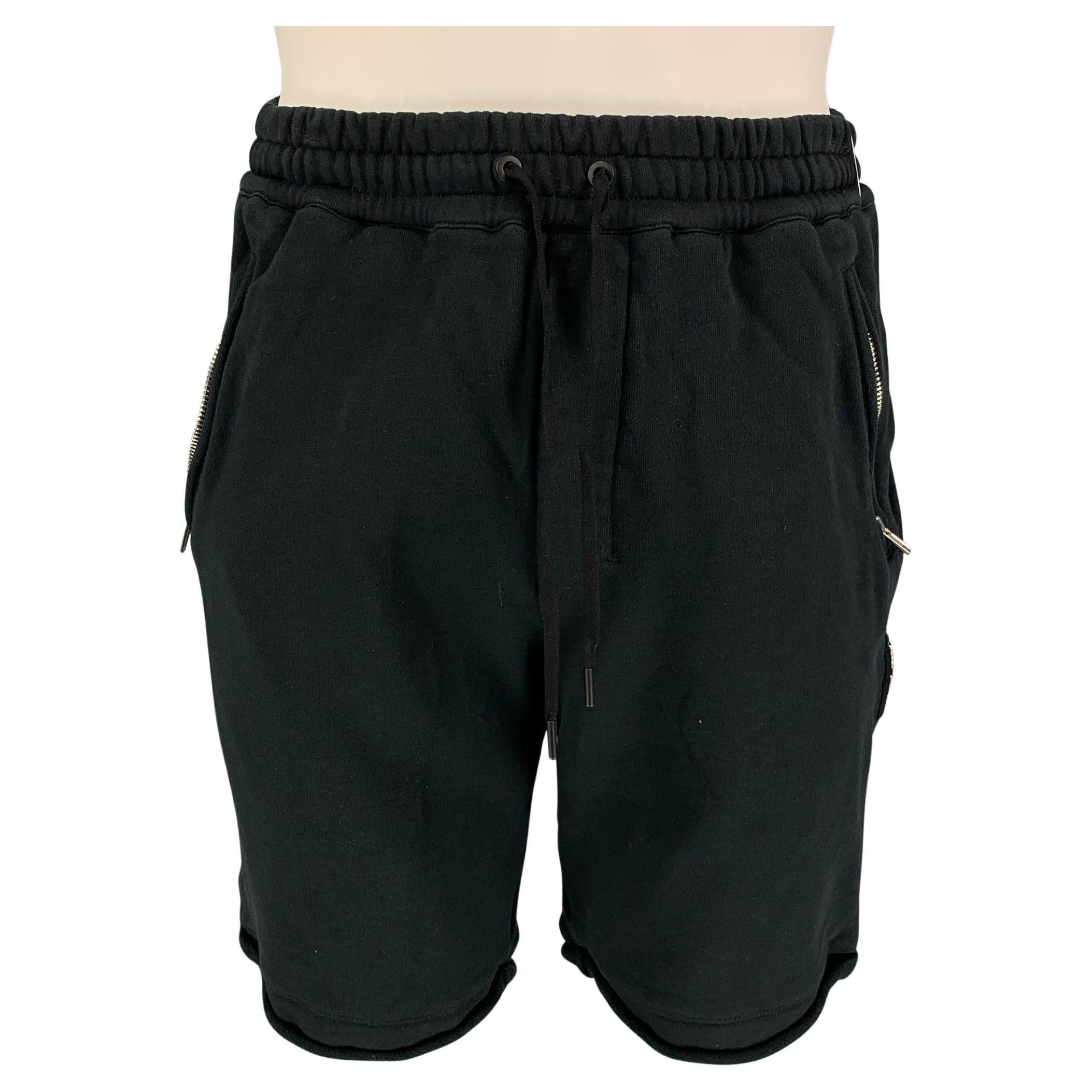 3.1 PHILLIP LIM Size S Black Cotton Drawstring Shorts