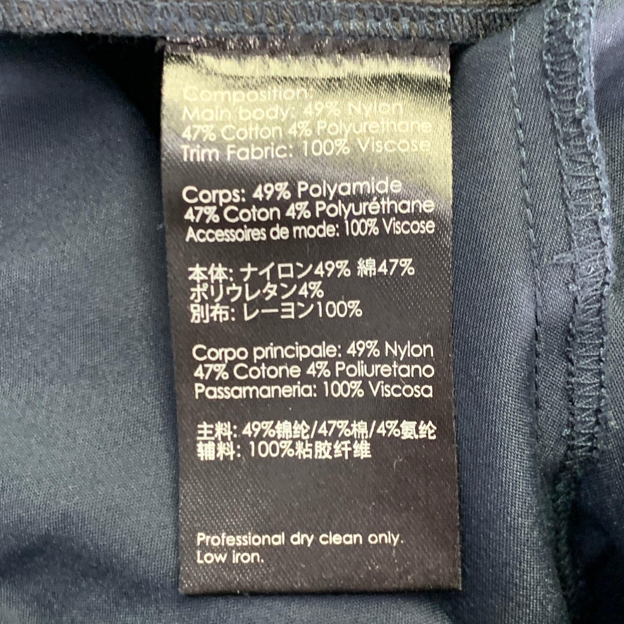 3.1 Phillip Lim - Pantaloni casual con coulisse in misto nylon della marina - taglia S In condizioni ottime in vendita a San Francisco, CA
