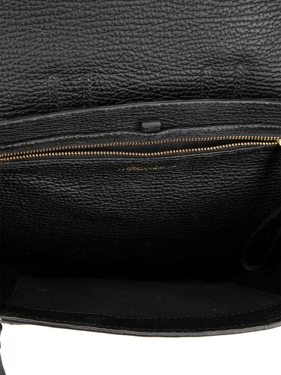 3.1 Phillip Lim Women's Black Leather Flap Backpack 2