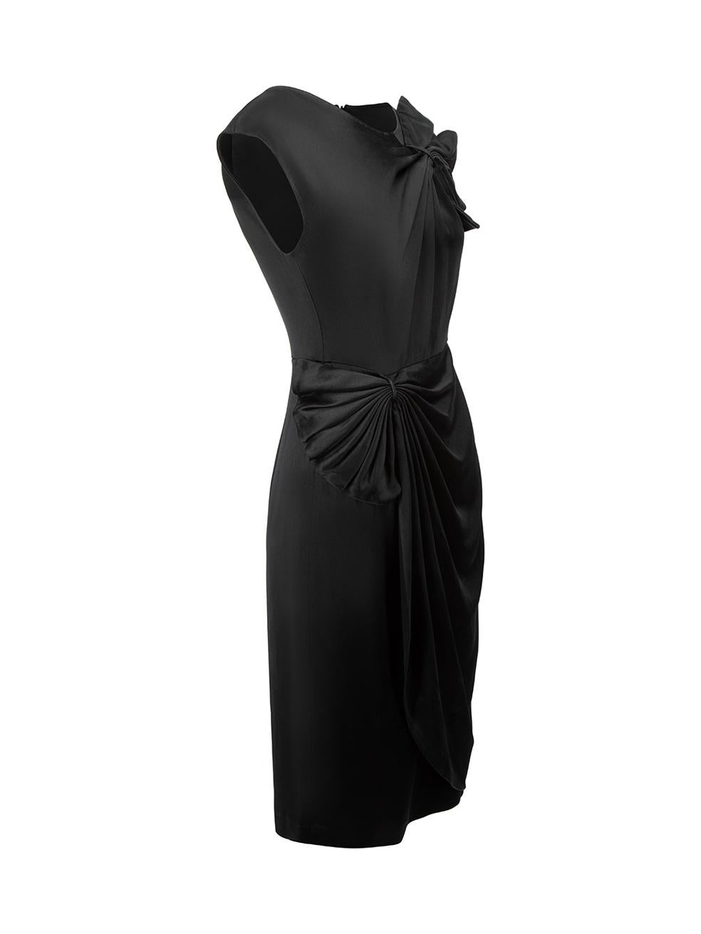 CONDITION is Good. Minor wear to dress is evident. Light wear to the weave of fabric with plucking to the neck-edge on this used 3.1 Philip Lim designer resale item. 



Details


Black

Silk

Knee length

Round neckline

Gathered asymmetric bow