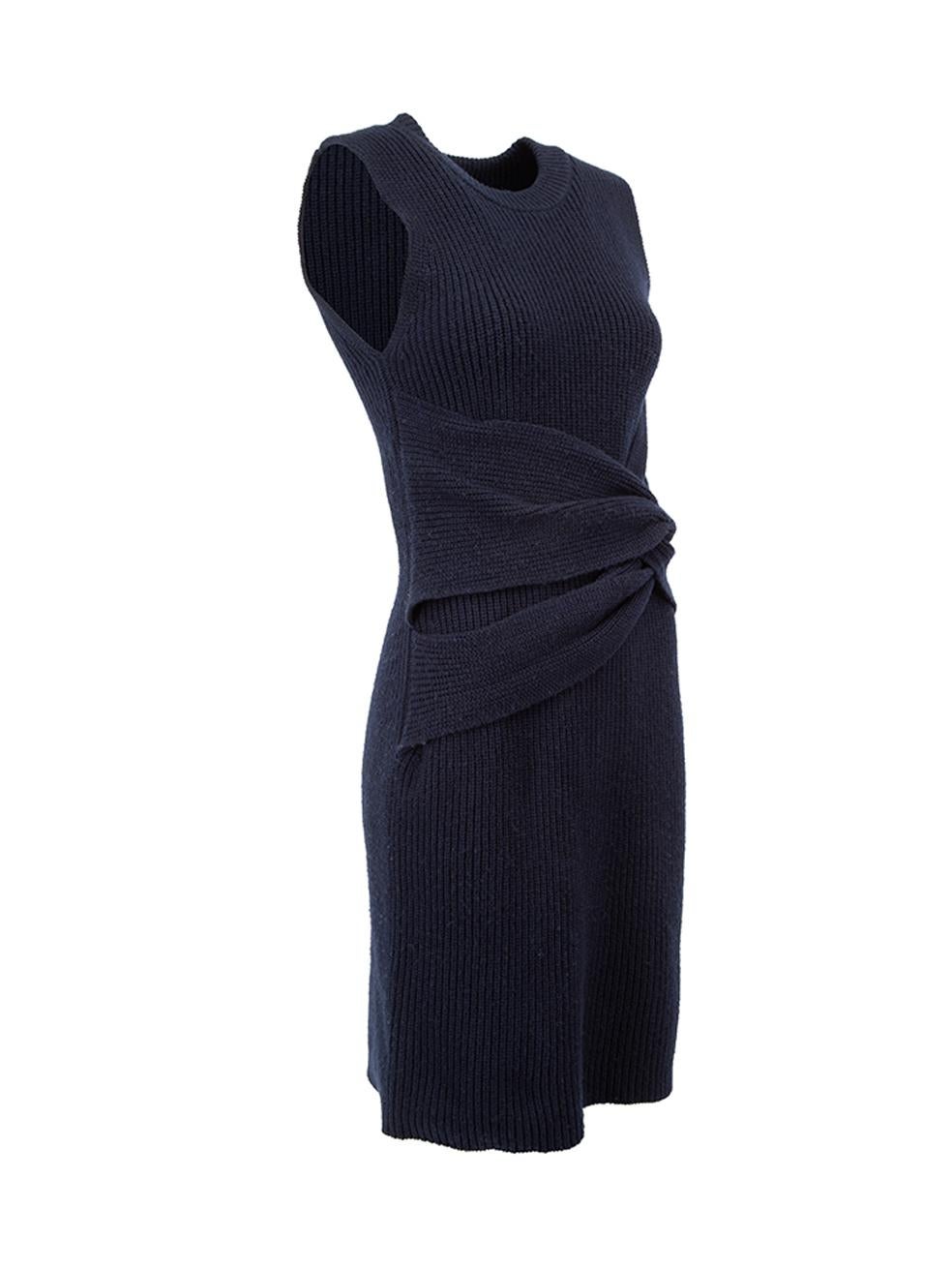 CONDITION is Very good. Hardly any visible wear to dress is evident on this used 3.1 Philip Lim designer resale item. 



Details


Navy

Wool

Mini knit dress

Round neckline

Twist accent





Made in China



Composition

74% Wool and 26%