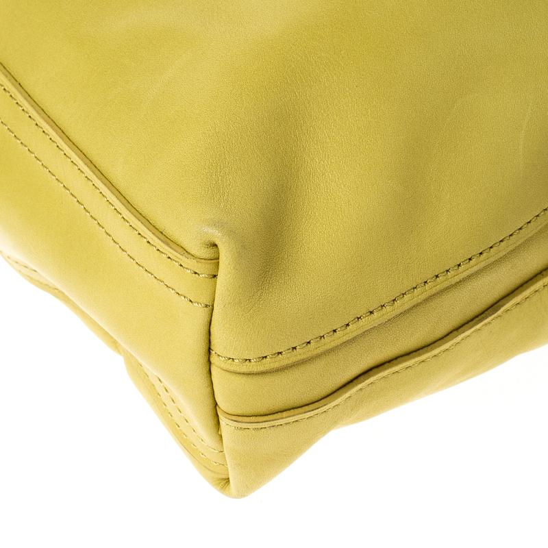 3.1 Phillip Lim Yellow Leather 31 Minute Portfolio Clutch Bag 6