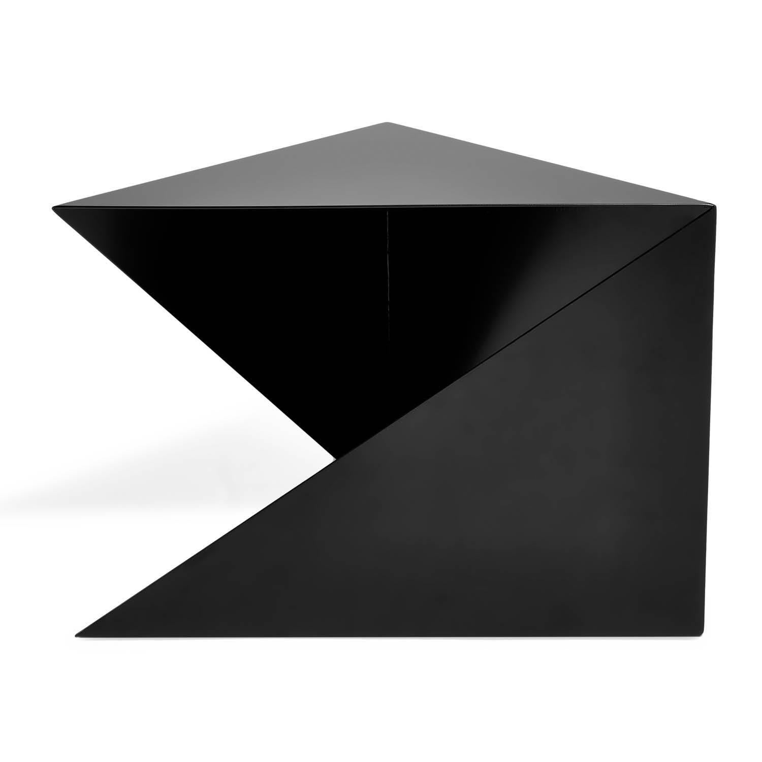 3:1 - Powder-Coated Steel Minimal Geometric Sculptural Nesting Table 'Set of 3' In New Condition For Sale In Chicago, IL