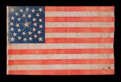 31 Star, California Statehood, Antique American Flag