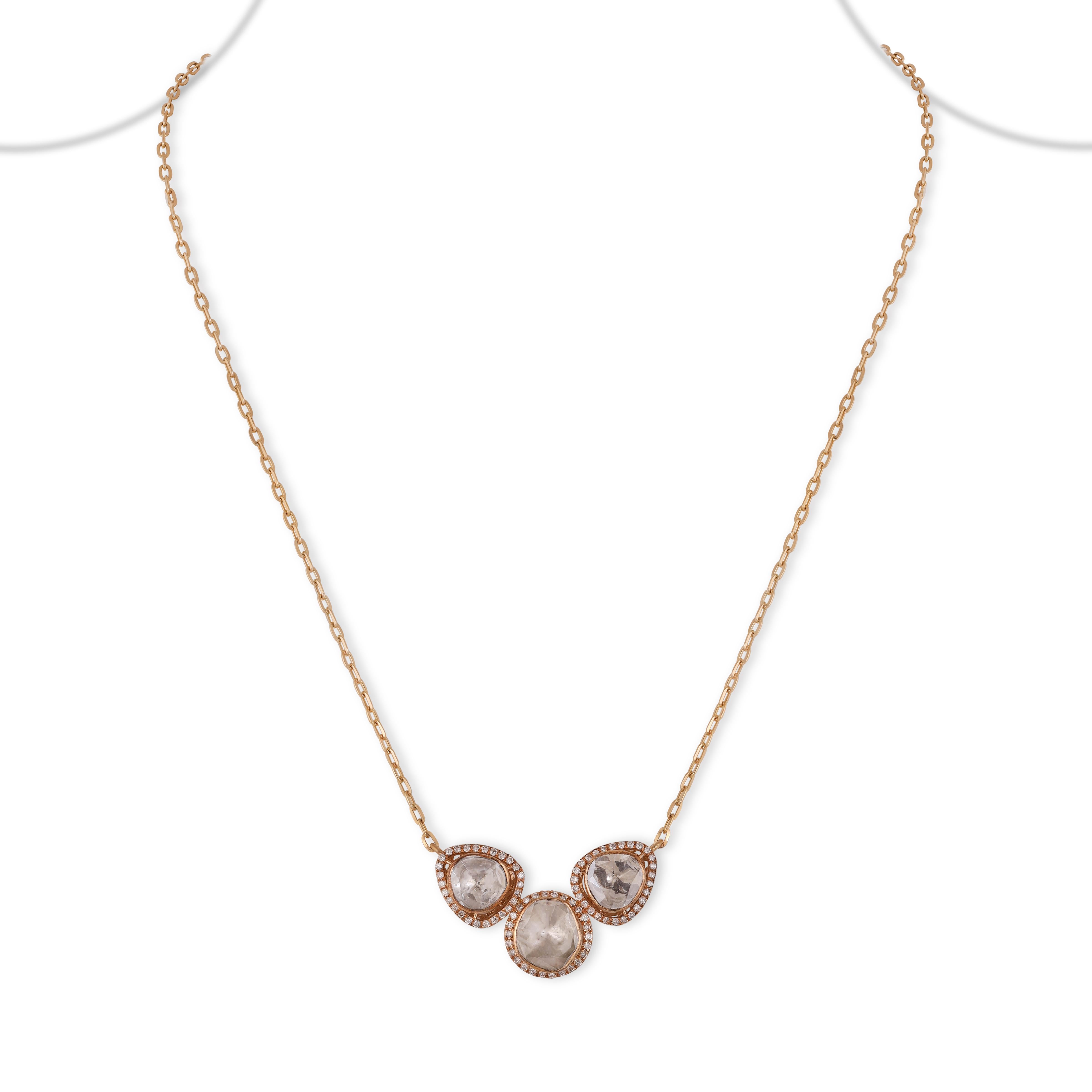 3.10 Carat Diamond Polky Pendant Necklace in 18 Karat Gold
18kt Gold 
Diamond 3.10 Carat


Custom Services
Resizing is available.
Request Customization