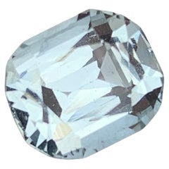 3.10 Carat Natural Loose Aquamarine Cushion Cut Gemstone