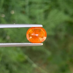 3.10 Carat Natural Loose Fanta Color Spessartite Garnet Oval Cut African Gem