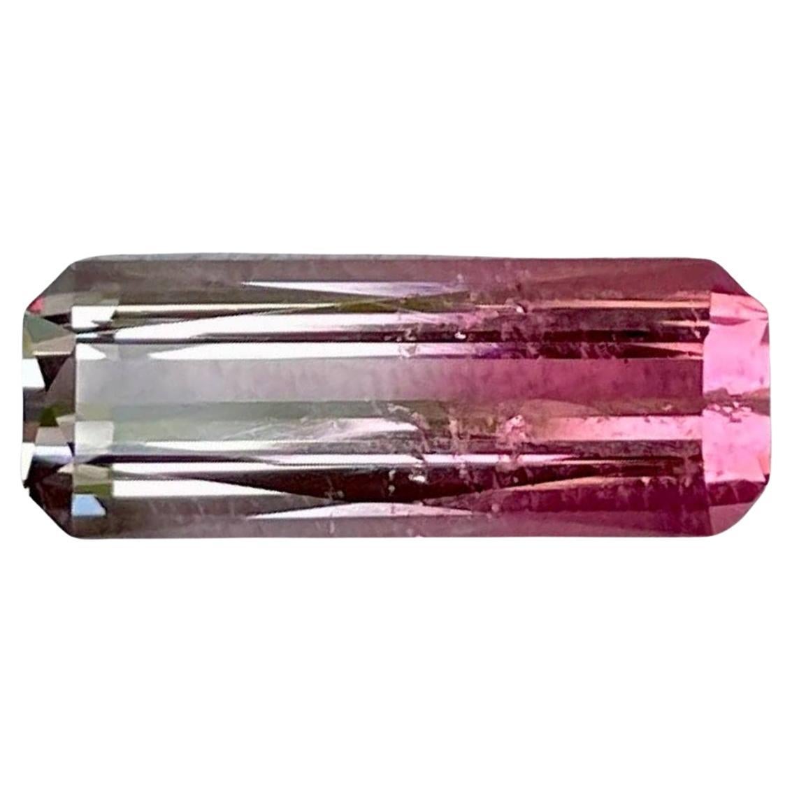 Pierre de tourmaline afghane bicolore taille ciseaux de 3,10 carats
