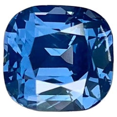 3.10 carats Blue Spinel Stone Cushion Cut Natural Sri Lankan Gemstone