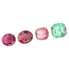 3.10 Carats Multi Color Natural Loose Tourmaline Lot For Jewelry Making 