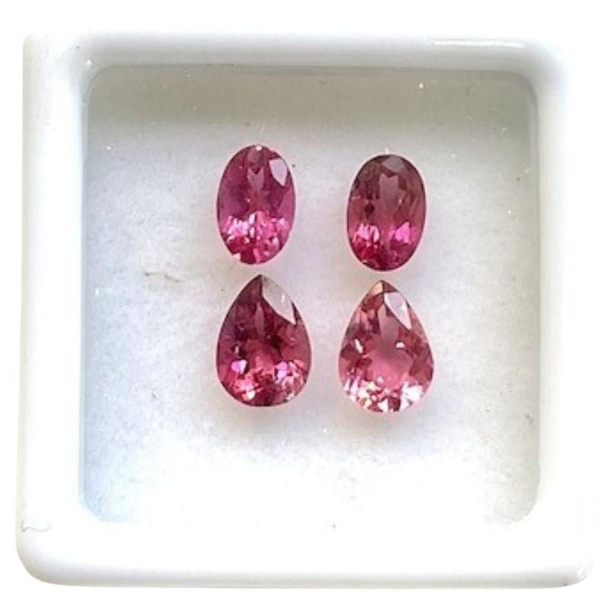 3.10 Carats Pink Tourmaline, Vivid Pink Tourmaline Jewelry Cut Stones Gems