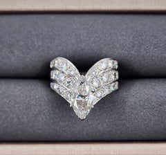 Anello con diamante da 3,10 ct