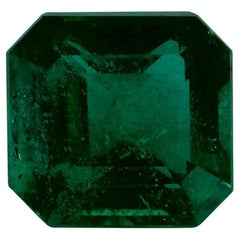 3.10 Ct Smaragd Oktagon-Schliff Loser Edelstein